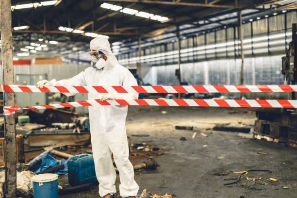 Professional Drug Lab Cleanup technician working in San Miguel, CA